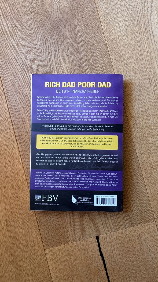 Bücher: Rich Dad, Poor Dad – Neu (gemäss Beschreibung) aus Winterthur von gab_d2rg 2