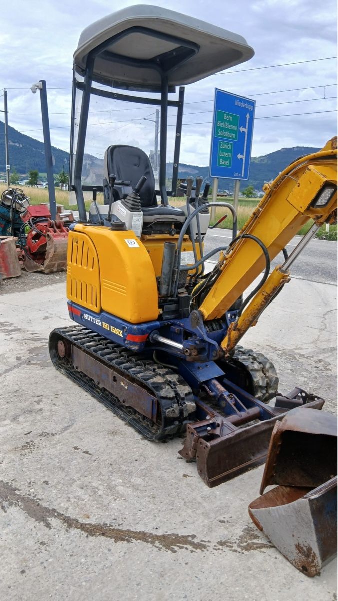 Hutter Escavatori: Bagger Hutter IHI 15 NX 1,5 Tonnen – Usato da Niederbipp venduto da baggerch 4