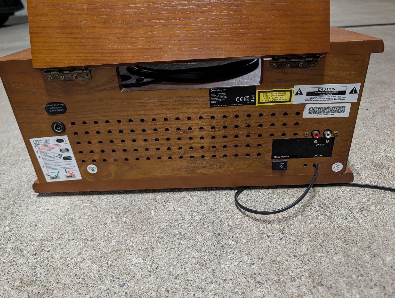 Systèmes audio & multimédias: Soundmaster Plattenspieler – D'occasion à Oberglatt ZH par LR1989 3