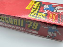 Fussball 79 Americana Sammelkarten Box 50 Taschen no Panini
