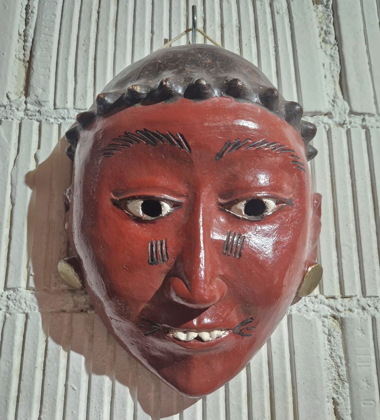 Altro in Antiquarato & Arte: Indonesien Maske Märchenerzähler aus Ton – Usato da Seedorf BE venduto da Stibutz 2