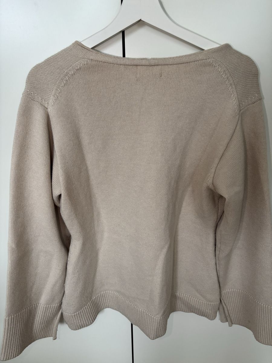 H&M Maglioni & Felpe: Damen Pullover V-Ausschnitt beige M H&M – Usato da Tann venduto da Dina.q 4