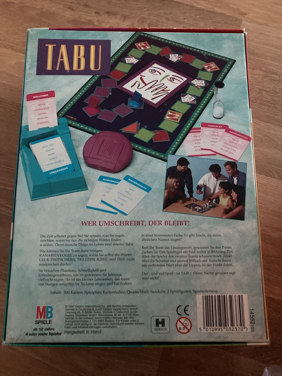 Giochi: Tabu Spiel – Usato da Emmenbrücke venduto da JJ_89 1