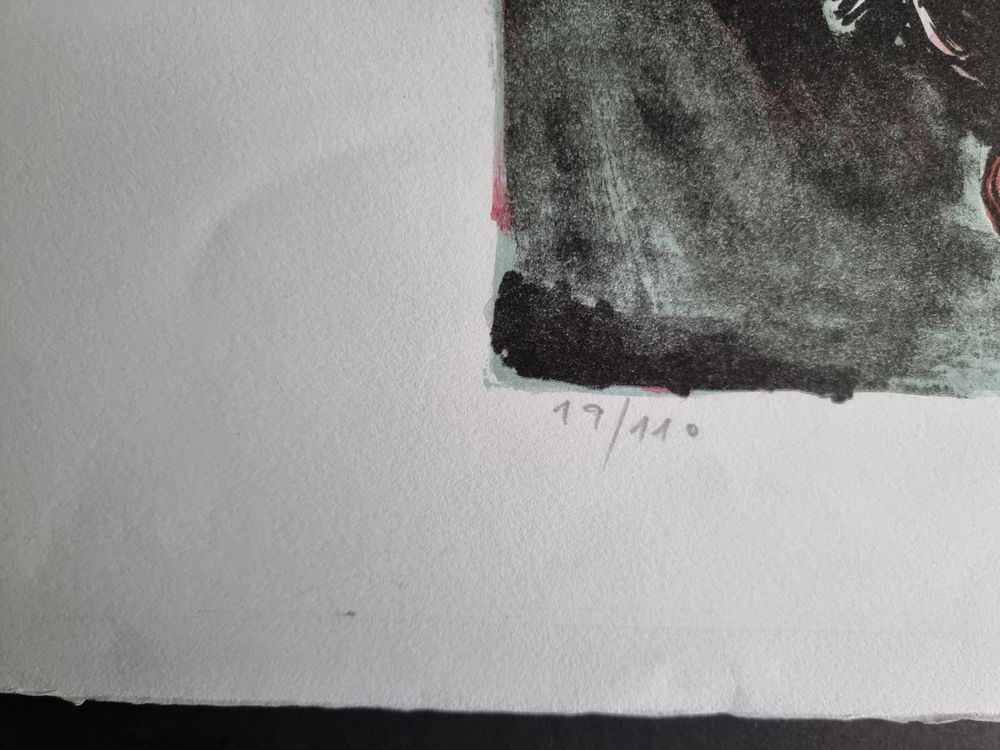 GEO BRETSCHER LITHOGRAPHIE SIGNIERT NUMMERIERT 5