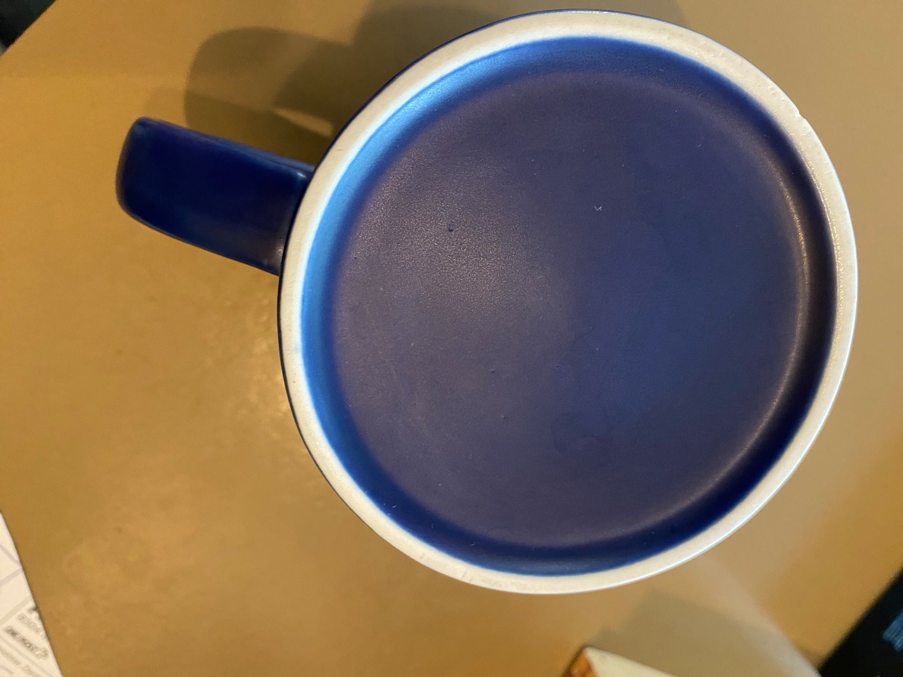Tazze: Blaue Tasse mit Goldmuster – Usato da Zürich venduto da VictoriaV01 3