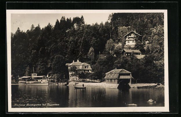Cartes postales: AK Immensee, Kurhaus Baumgarten – D'occasion à Berlin par bartko-reher