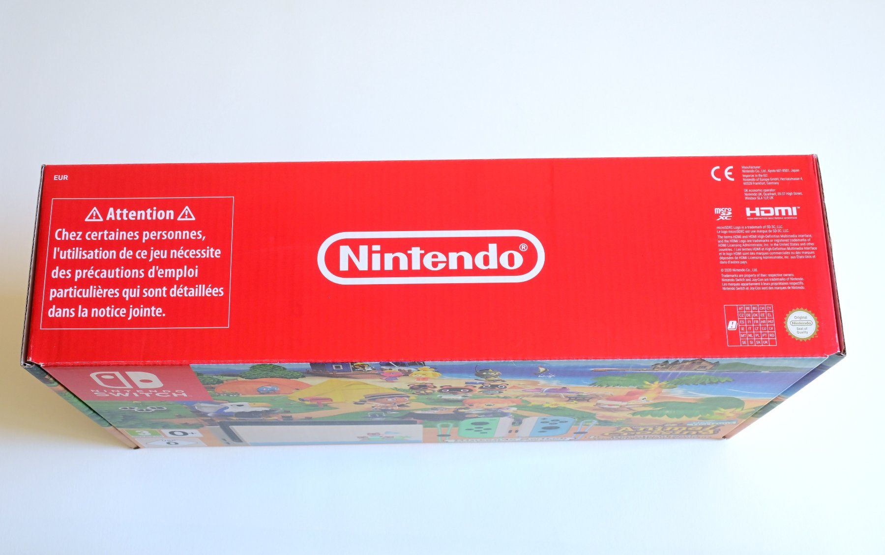 Nintendo Konsolen: Originalverpackung Nintendo Switch Konsole Animal Crossing – Neu (gemäss Beschreibung) aus Scherz von Neogeo5000 2