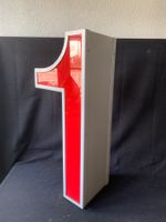 Leuchtzahl / Leuchtbuchstaben / Leuchtschrift / Neonwerbung