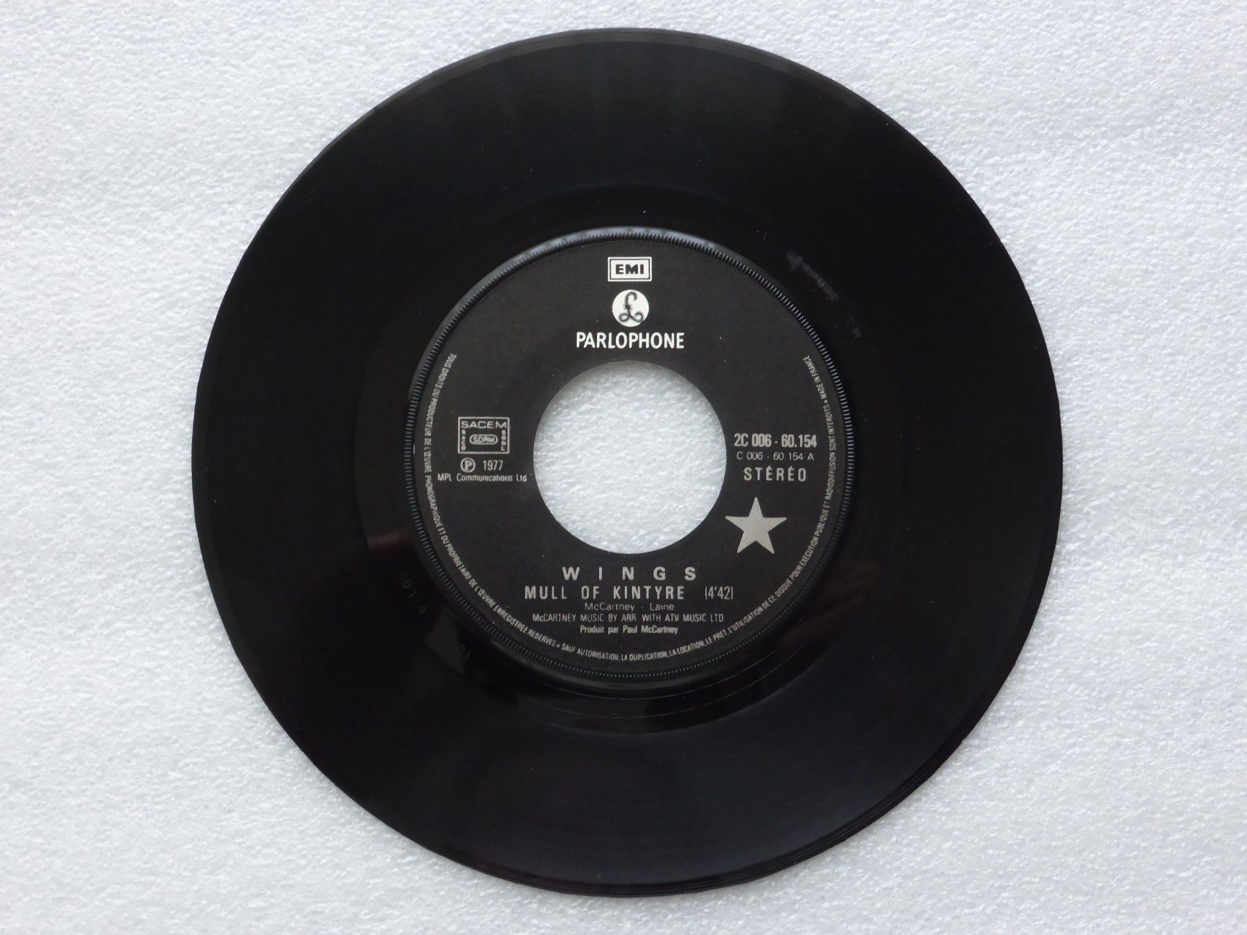 Dischi in vinile: Vinyl Single   WINGS  (Paul McCartney) – Usato da Küssnacht am Rigi venduto da Mondkinder 1