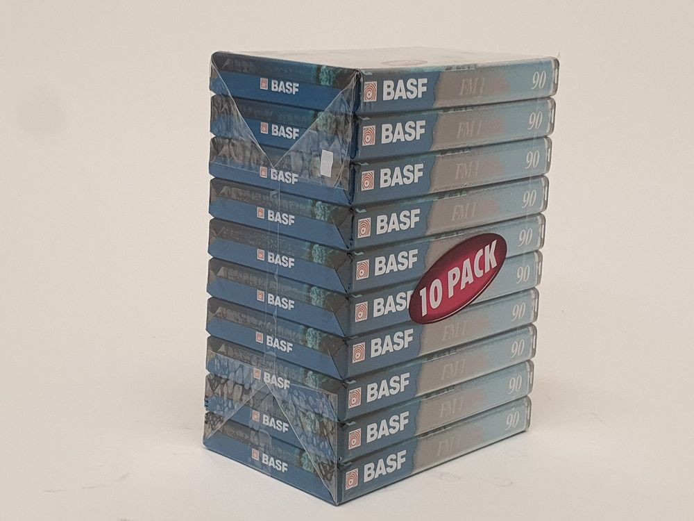 Leerkassetten BASF FM I (Ferro Maxima) 90, 10er Pack - RAR! | Kaufen ...