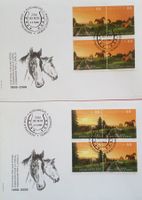 Z172 und Z173, zusammenhängen im 4-Block FDC Kt. 30.-++