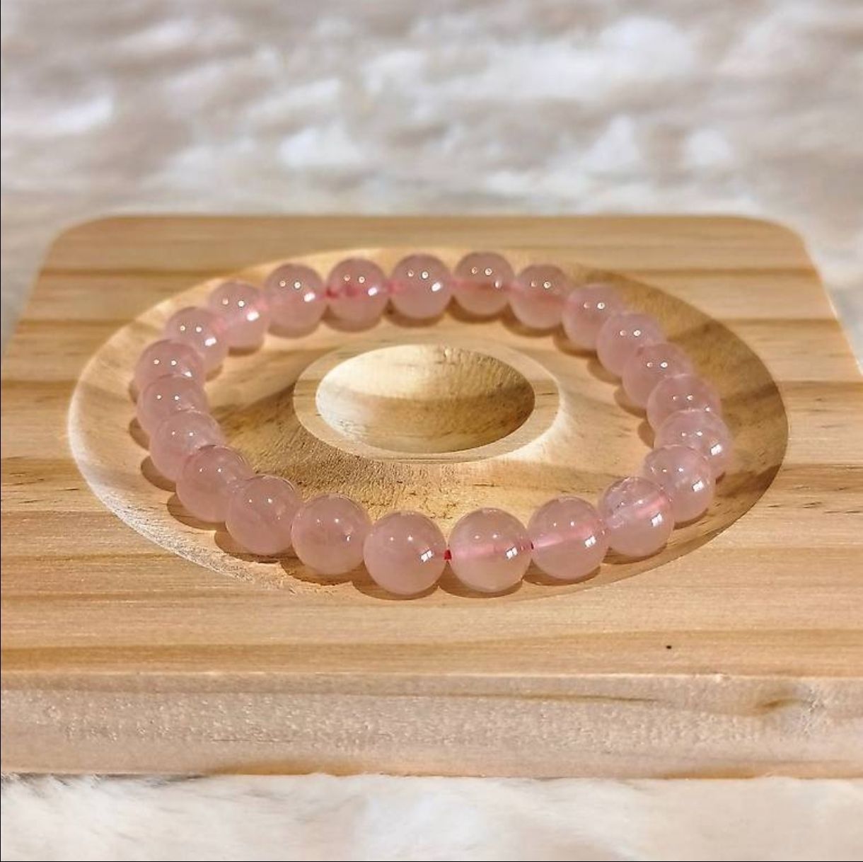 Bracciali & Braccialetti: Bracelet en Quartz rose 8mm – Nuovo (secondo la descrizione) da Ursy venduto da tan_8qdl