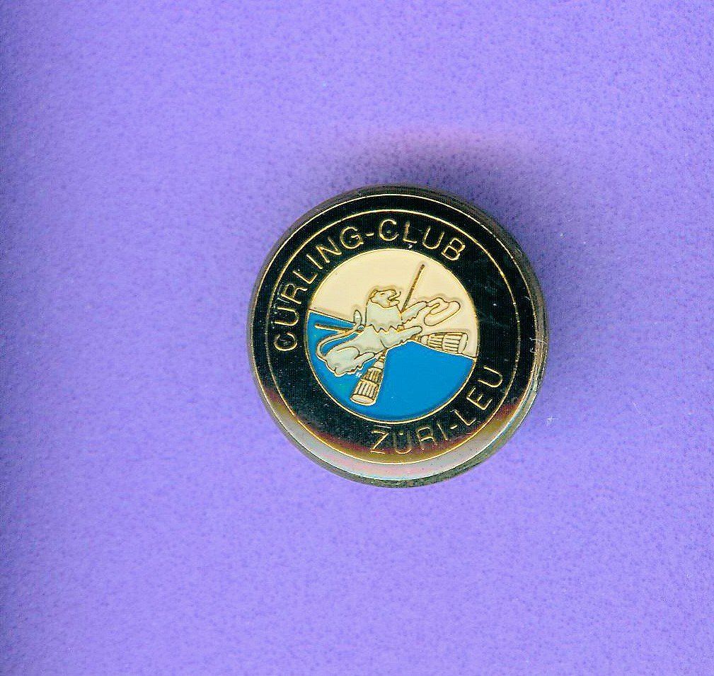 Placchette & Badge: COURLING - CLUB  ZÜRI-LEU – Usato da Winterthur venduto da Sammleroase