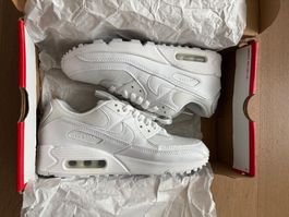 New Nike Air Max 90 Triple White US 7.5
