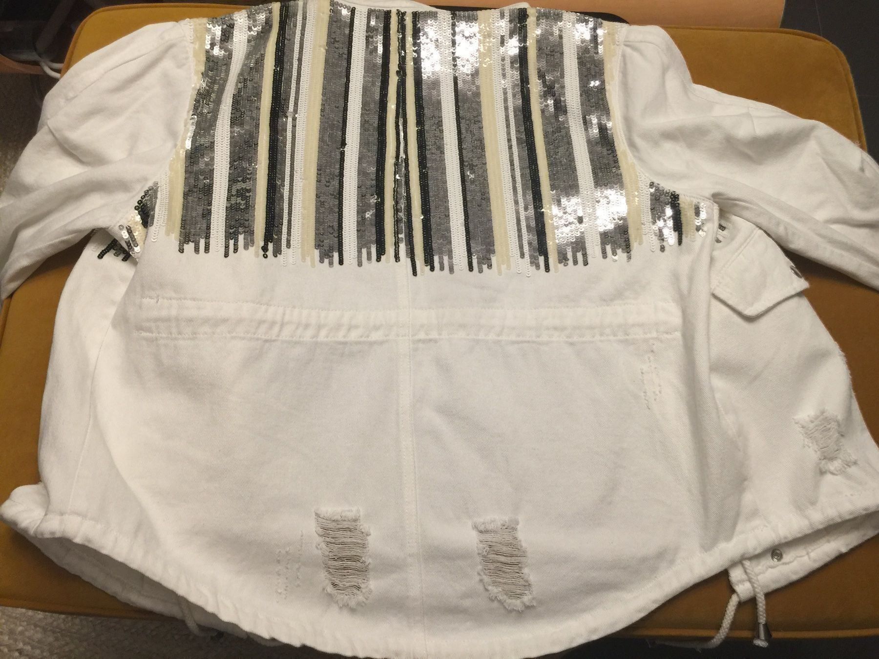 Jacken: Jeansjacke mit Pailletten festlich – Neu (gemäss Beschreibung) aus Zürich von STYLEHAUS 5