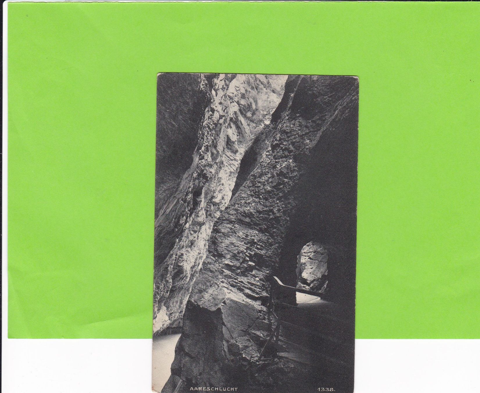 Cartoline postali: Aareschlucht – Usato da St. Peterzell venduto da neckertal