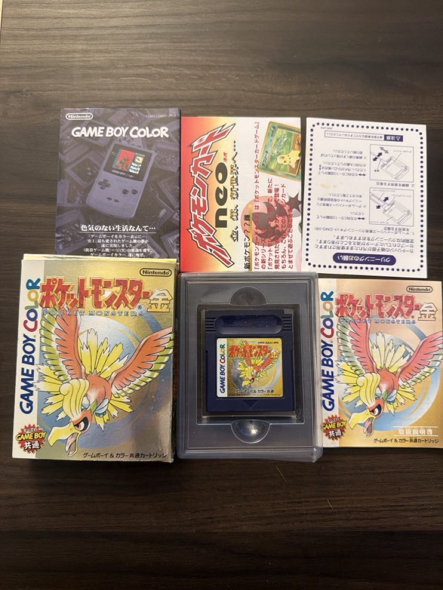 Pokémon Spiele: Pokemon Gold Game Boy Color Japan – Gebraucht aus Zug von fre_w72x