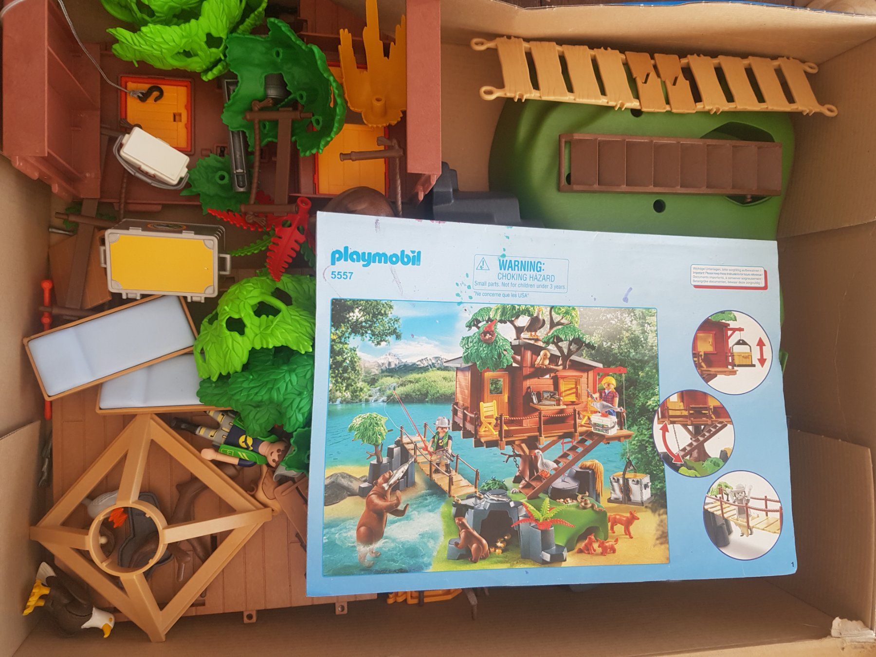 Playmobil Giocattoli: PLAYMOBIL BAUMHAUS/ WILD LIFE 5557 – Usato da Root venduto da LifestyleAccessoires 1