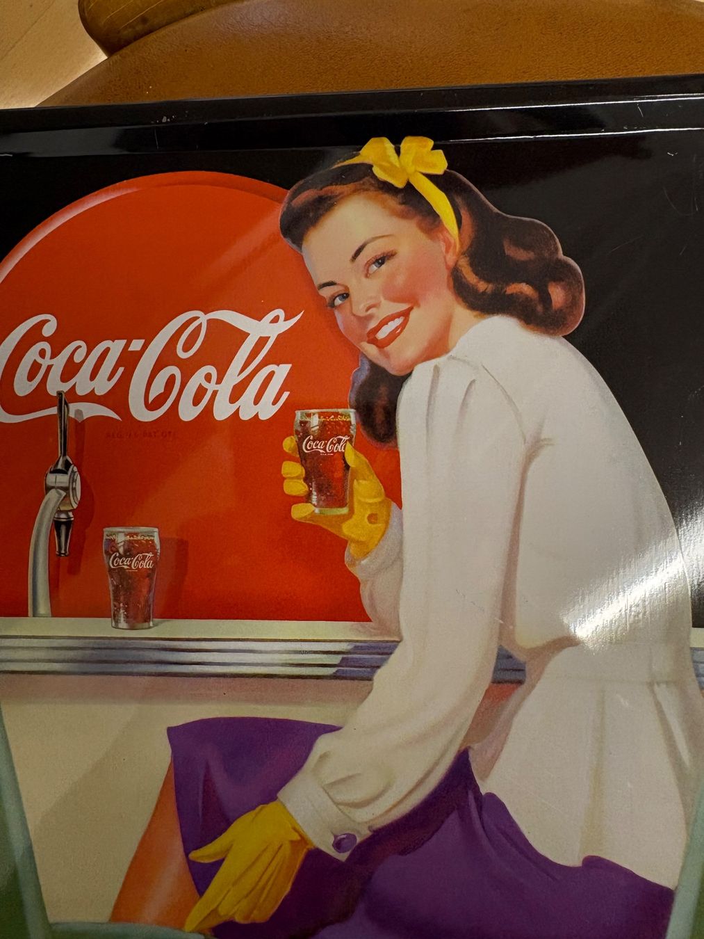 Insegne: Blechschild - Coca-Cola 30 x 20 cm gross – Usato da Pratteln venduto da Dollshop