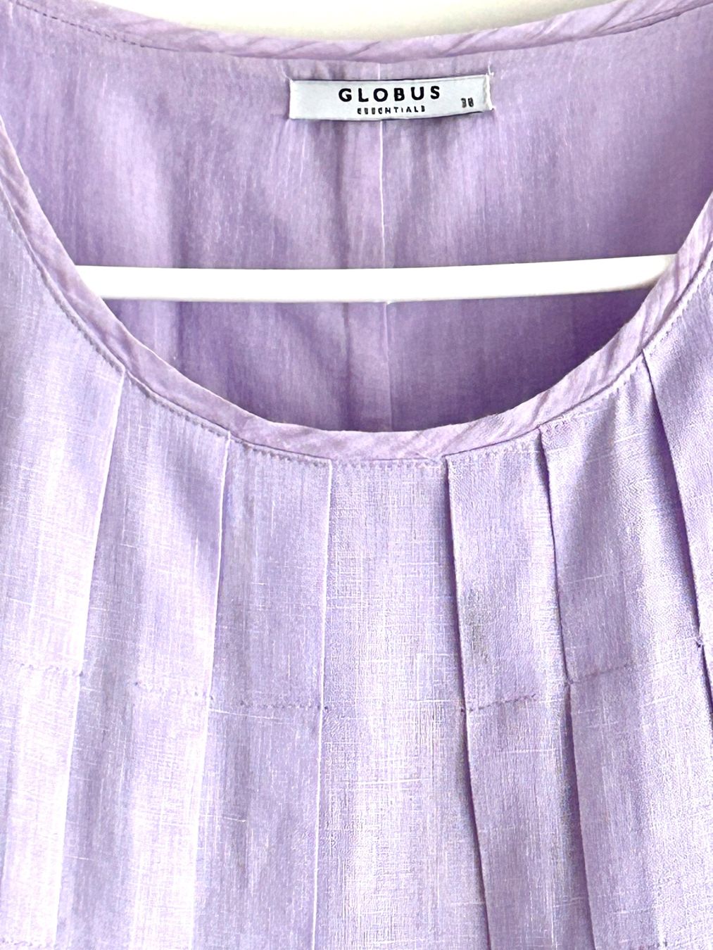 Vestiti: Wunderschönes fliederfarbenes Sommerkleid, Leinen – Usato da Bern venduto da Smile-2707 3