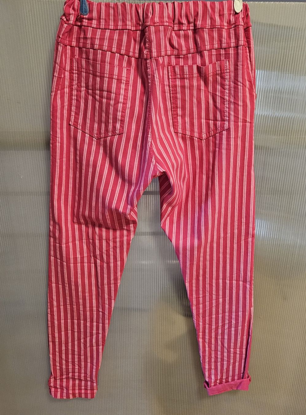 Pantaloni: gestreifte Hose pink - one size - Spendenaktion – Nuovo (secondo la descrizione) da Unterkulm venduto da Beljasch 6