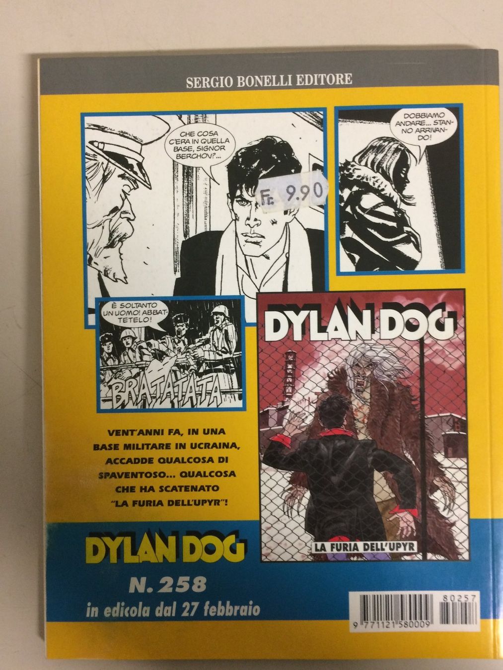 Fumetti: DYLAN DOG # 257 IL CUSTODE  Sergio Bonelli 2008 – Usato da Vezia venduto da Aquarius_Age 1