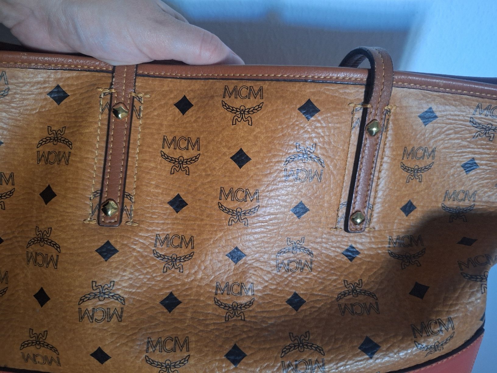 Mcm Sacs femmes: MCM Shopper Cognac – D'occasion à Basel par Ellafix 2