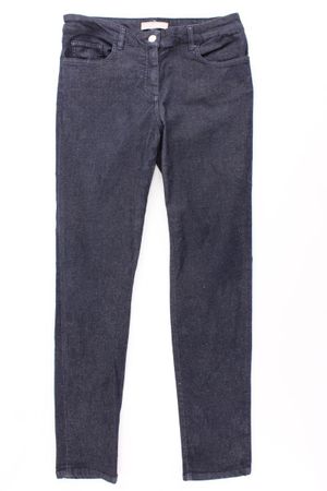 Stefanel Jeans mit Glitzer Gr. W29 blau