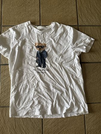 T-Shirt weiss Grösse XL mit Print 