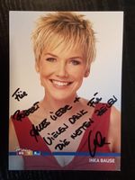 Inka Bause Autogramm signiert Fotopostkarte 10x15cm