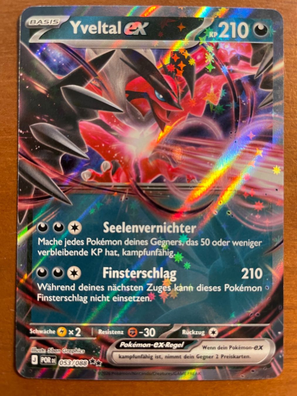 Pokémon Carte collezionabili: Pokemon Yveltal eX (Versand gratis) – Nuovo (secondo la descrizione) da Chur venduto da Angerson