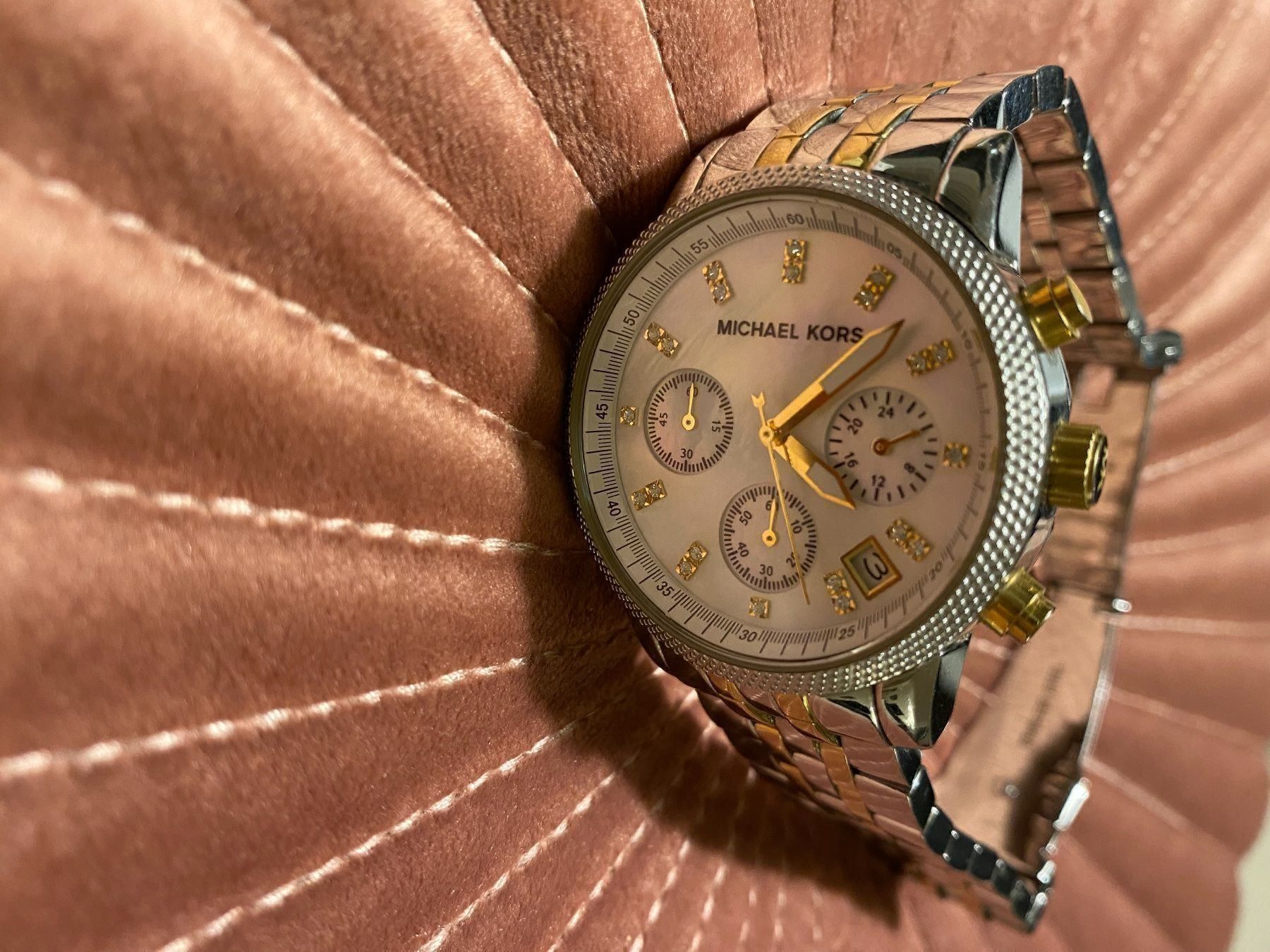 Michael Kors Orologi: Michael Kors Lexington Two-tone Watch – Usato da Kilchberg ZH venduto da roz_qcj7 3