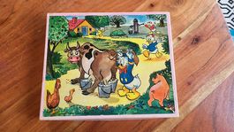 Puzzle Walt Disney ancien en carton made in Switzerland 1962
