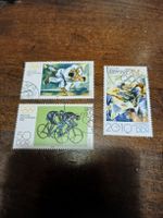 Lot de 3 timbres olympiques DDR 1980, rare! Collection!