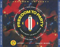 CD Freedom to Party-Latest Dance Mixes 1990