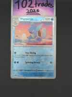 🇬🇧 EN Wartortle reverse holo - MEW 008/165 Karte