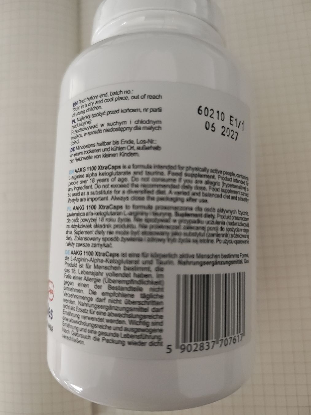 Cibi & Specialità: 4 X AAKG 120 capseln  – Nuovo e nell'imballaggio originale da Zürich venduto da KanKman 2