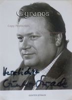 Günter Strack (1929-1999) Schauspieler - sign. Foto