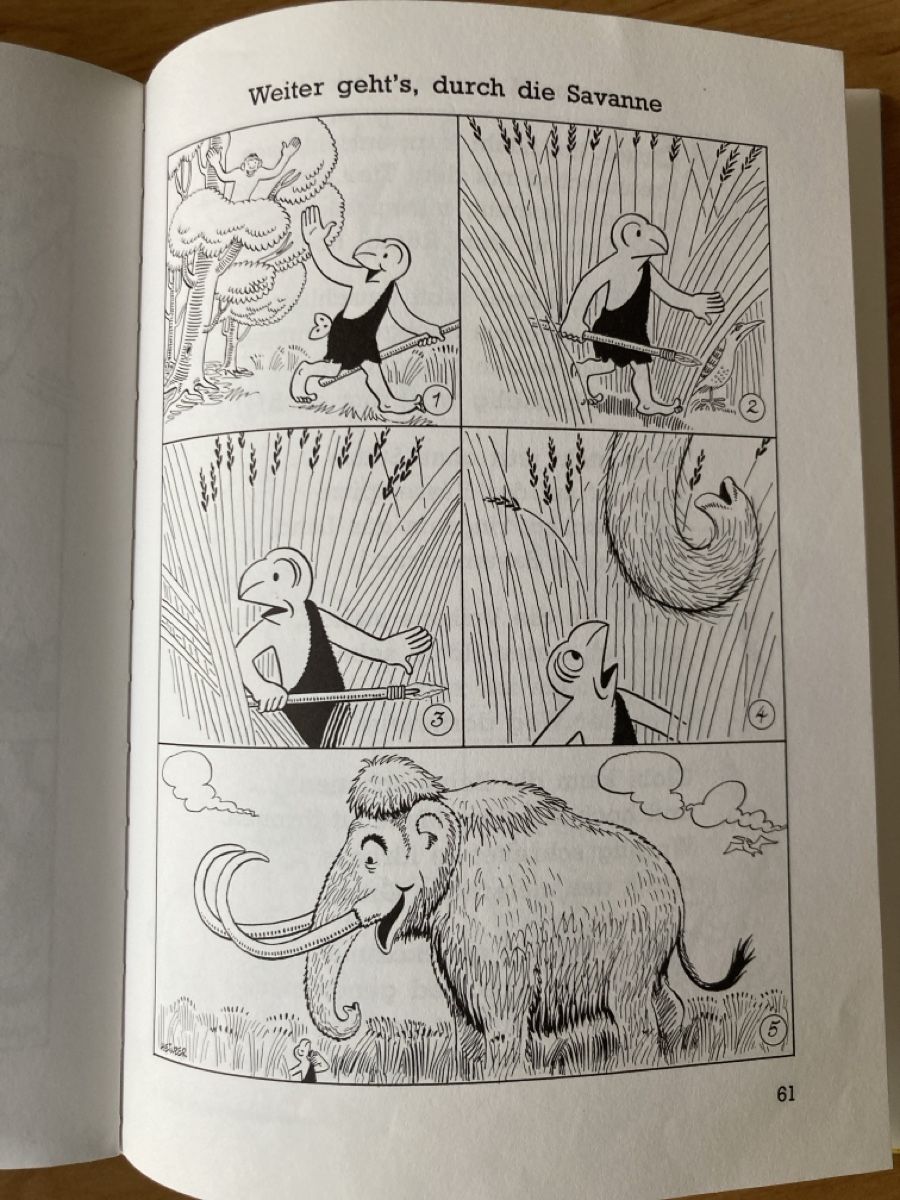 Fumetti: Globi  bei den Höhlenbewohnern, Comic, Original-Ausgabe – Usato da Schüpfheim venduto da Seerose80 4