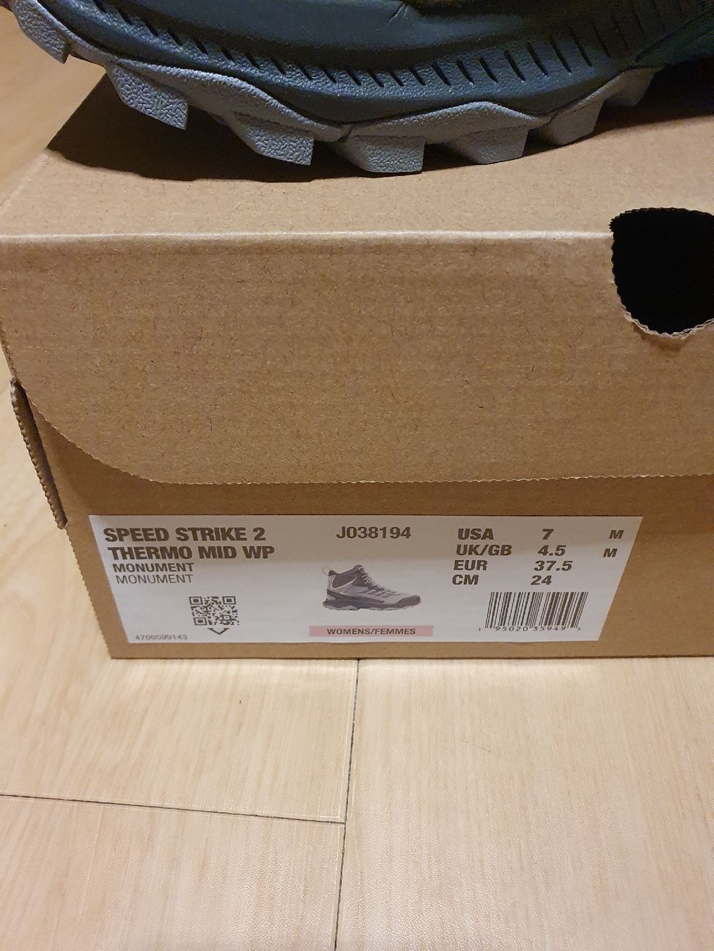Merrell Scarpe da donna: NEU Merrell Wanderschuhe Gr. 37.5 Speed Strike 2 Thermo – Nuovo e nell'imballaggio originale da Val D Illiez venduto da SnowRoof 4