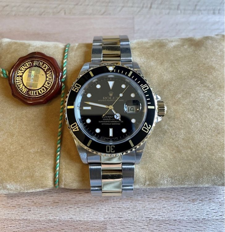 Rolex Uhren: Rolex Submariner Date Gelbgold – Gebraucht aus Hombrechtikon von LIRI-8712 1