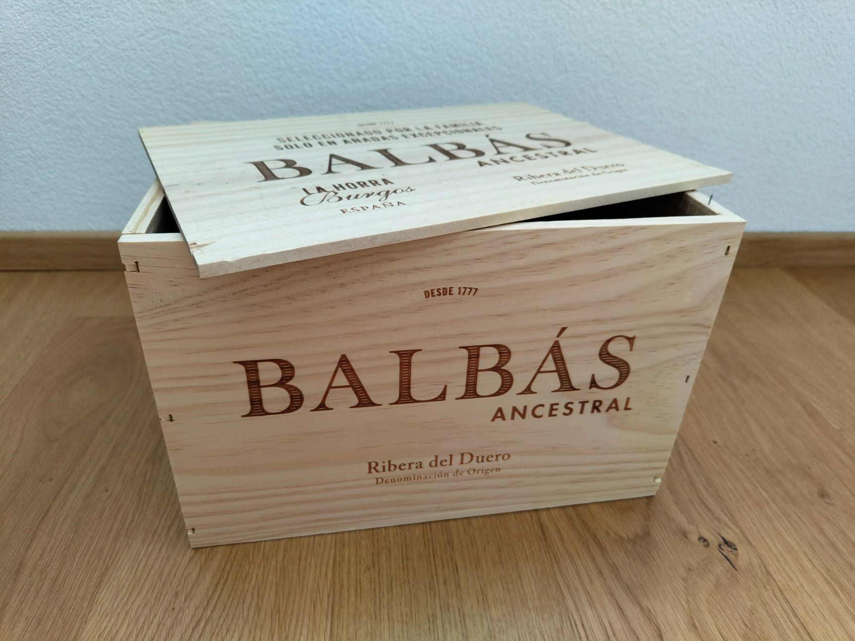 Sonstiges: Weinkiste Balbas Ancestral Ribera del Duero – Neu (gemäss Beschreibung) aus Schwyz von Balmer92 1
