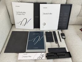 reMarkable Paper Pro, Marker Plus&Premium Leather Folio Pro