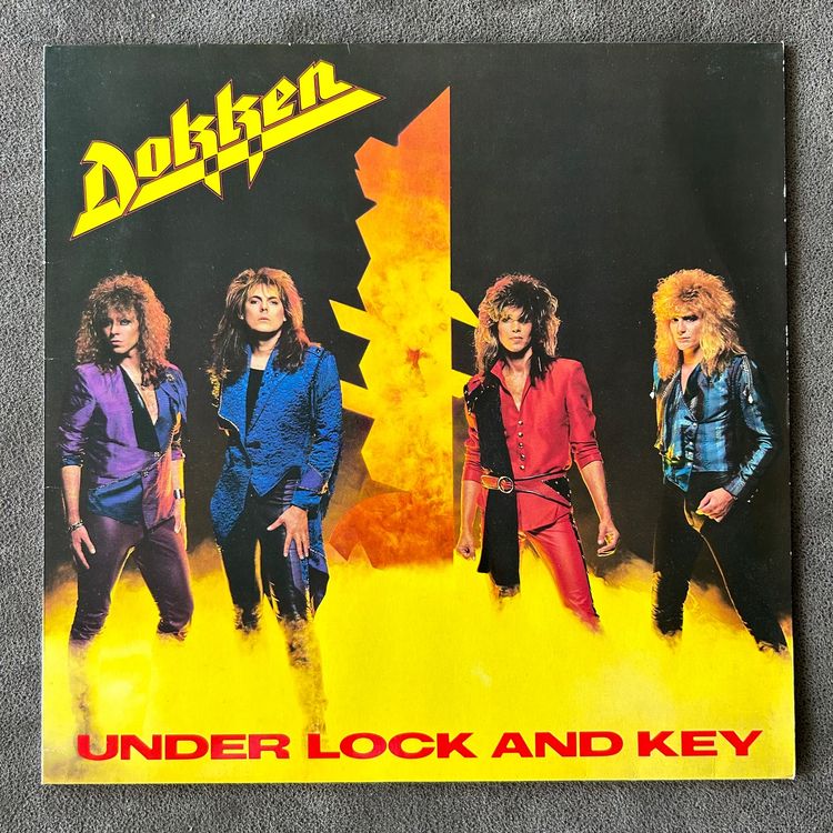 DOKKEN „Under Lock And Key“ LP VINYL RAR! MELODIC HARD ROCK | Kaufen ...