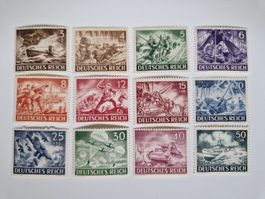 Deutsches Reich Heldengedenktag 831 - 842 POSTFRISCH