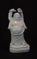 Buddha Figur Blanc de Chine, Buddhai aus Porzellan