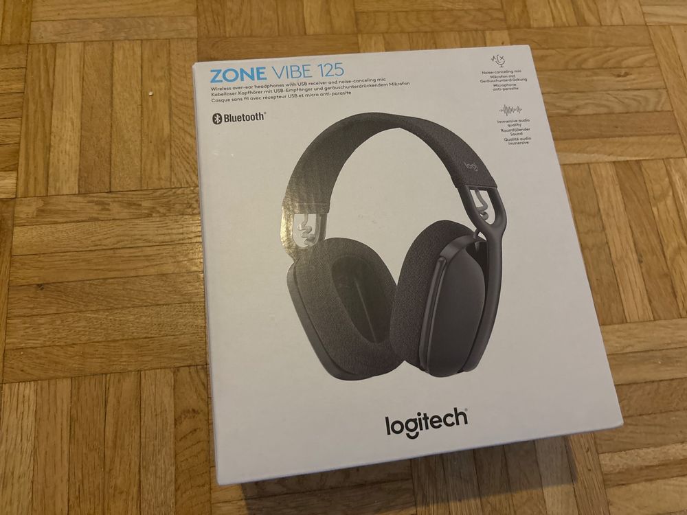 Logitech Zone Vibe 125 Wireless Headset (Neu und originalverpackt) in ...