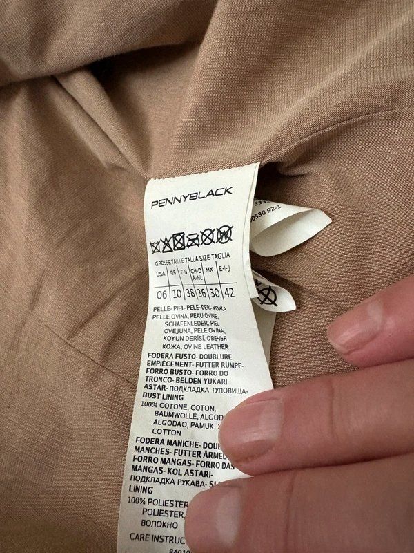 Vestes: Lederjacke Gr. 36 - cognac – Neuf (Voir description) à Reinach BL par pinusmugo 2