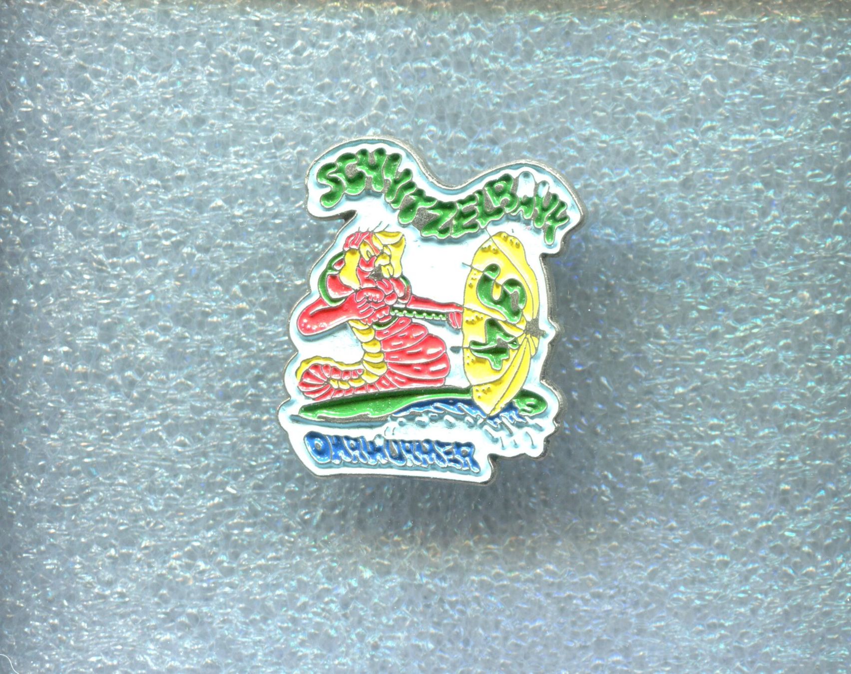 Placchette & Badge: SCHNITZELBANK  OHRWÜRMER  1994 – Usato da Winterthur venduto da Sammleroase