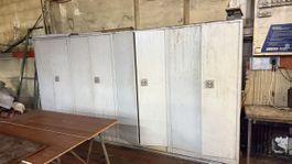 4x Werkstattschrank Rondeo Stabile Schränke